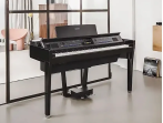 Цифровое пианино Yamaha Clavinova CVP-909 PE - чёрный полированный
