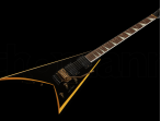 Электрогитара Jackson RRX24 Black with Yellow Bevels