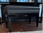 Цифровое пианино Roland LX-6 CH - чёрный уголь