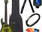 8-ми струнная электрогитара Harley Benton MultiScale-8 QEB Bundle