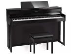 Цифровое пианино Roland HP704 PE - чёрный полированный