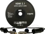 Кабель HDMI оптический, 30 м, армированный, Klotz FOAUHR030