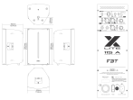 FBT X-LITE 115A - активная двухполосная акуст.система