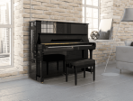 Пианино Steinway & Sons K 132 (PE) черное, полированное