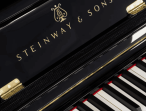 Пианино Steinway & Sons K 132 (PE) черное, полированное