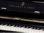 Пианино Steinway & Sons K 132 (PE) черное, полированное
