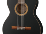 7.150 Классическая гитара 1C в футляре, черная матовая. Alhambra