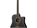 Электроакустическая гитара Caraya F641EQ-BK
