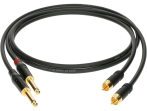 Кабель акустический RCA-Jack, 30см, 2шт, Klotz AL-RP0030