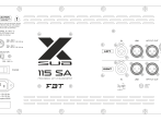 FBT X-SUB 115SA - активный сабвуфер