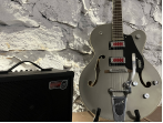Полуакустическая гитара Gretsch G5410T Electromatic "Rat Rod" Hollow Body Single-Cut Matte Phantom Metallic w/Bigsby