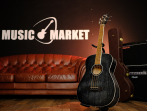 Акустический бас с звукоснимателем Cort Acoustic Bass Series AB590MF-BOP
