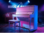 Акустическое пианино Yamaha YU1X PW - белый полированный
