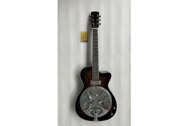 SDG-738CEQ Электро-акустическая гитара с резонатором, санберст, Caraya