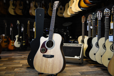 Электроакустическая гитара леворукая Cort MR Series MR710F-LH-NS