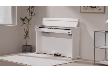 NCK-330-WH Цифровое пианино на стойке с педалями, белое, Nux