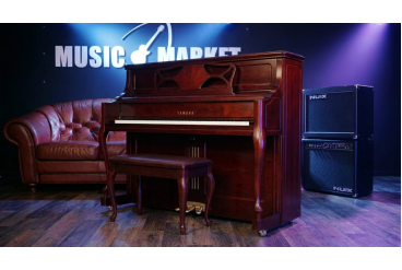 Акустическое пианино Yamaha M3 SM - красное дерево сатинированный