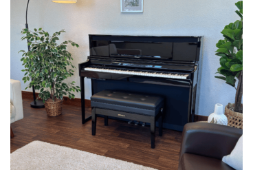 Цифровое пианино Roland LX-6 PE - чёрный полированный