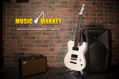 Электрогитара (MR) Charvel Joe Duplantier Signature Pro Mod San Dimas Style 2 Satin White