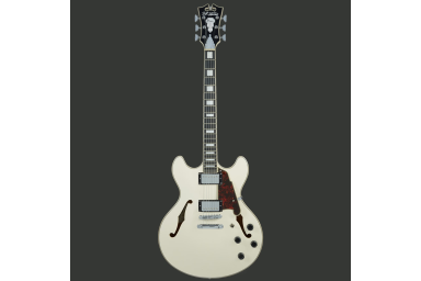 Полуакустическая электрогитара DAngelico Premier DC Champagne Stopbar