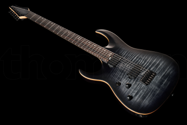 Электрогитара леворукая Harley Benton Amarok BT LH BKNT Flame Burst