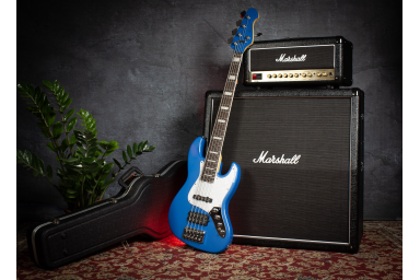 Бас-гитара Harley Benton Enhanced MJ-5EB Lake Blue