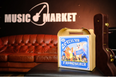 Гармонь детская &laquo;Ромашка&raquo; C20X-C-BL - 15х12-II синяя