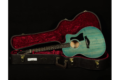 Электроакустическая гитара Taylor 224ce DLX deluxe LTD, Trans Blue