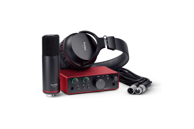 Focusrite Scarlett-Solo-Studio-4th Комплект Аудио интерфейс USB, микрофон, наушники