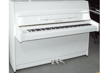 Акустическое пианино Kawai K-15E WH/P - белый полированный