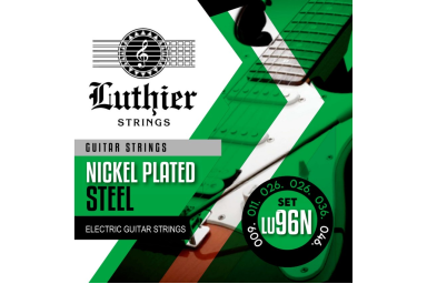 Комплект струн для электрогитары, никелированные, 9-46, Luthier LU-96N