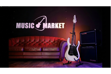 M800-Modern-800-PWH Электрогитара, белая, GTRS