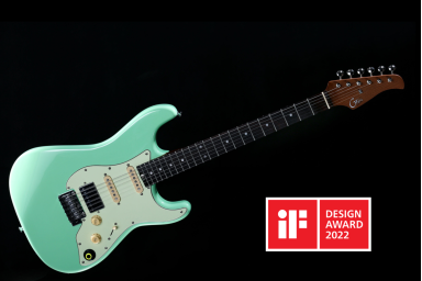 S800-Standard-800-GR Электрогитара с встроенным процессором, зеленая, GTRS