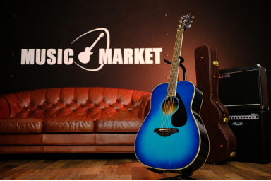Акустическая гитара Yamaha FG820 SUNSET BLUE