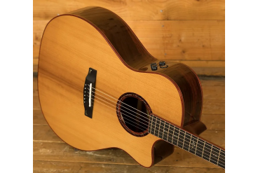 Gold-A10-Cocobolo-WCASE-NAT Gold Series Электро-акустическая гитара, с чехлом, Cort