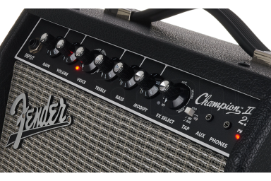 Комбоусилитель для электрогитары Fender Champion II 25 Black 25W 1x8