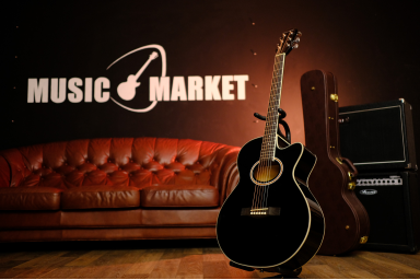 Акустическая гитара Colombo LF - 401 C / BK