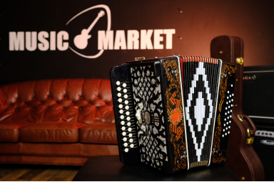 Гармонь "Победа" 25х25-III c регистром, Шуйская гармонь SZ32/1XL-A