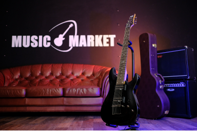 Электрогитара Schecter SGR C-7 BLK