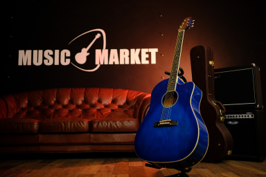 Электроакустическая гитара STAGG SA35 DSCE-TB