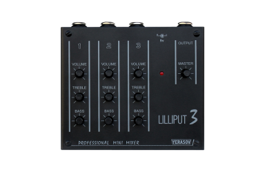 Микшерный пульт, 3 линейных входа, Yerasov LILLIPUT-3A