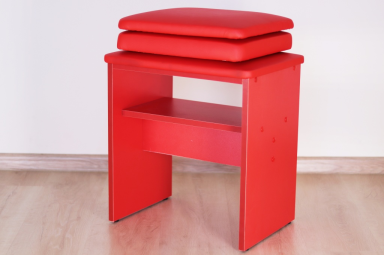 MZ-BPredm Банкетка, цвет красный, MEZZO