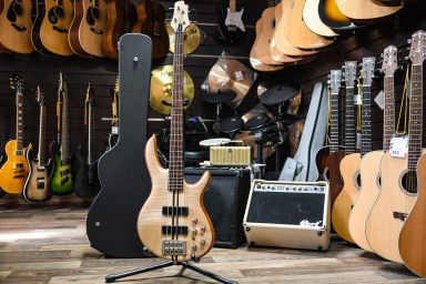 Бас гитара Cort Artisan Series A4 Plus FMMH OPN