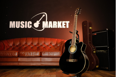 Акустическая гитара Elitaro E4010 BK