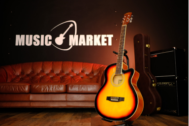 Акустическая гитара Elitaro E4010C SB