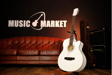 Акустическая гитара Elitaro E4010C WH