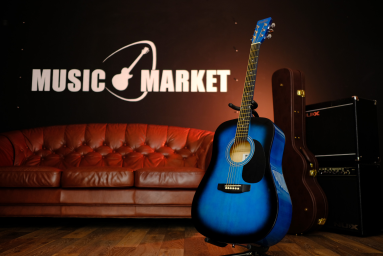 Акустическая гитара Fabio SA105 BLS