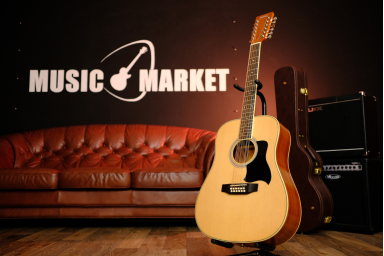 Акустическая гитара 12-струнная Homage LF-4128 N