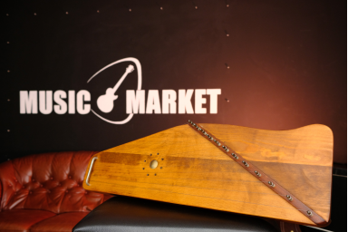 MG-W12OA Гусли 12 струнные с волной, цвет дуб, Мир гуслей