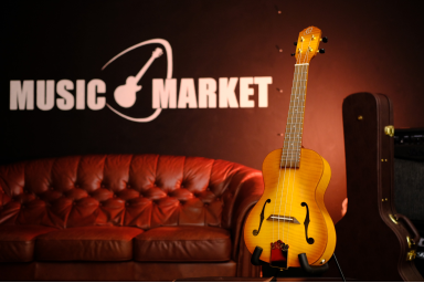 Укулеле концертный со звукоснимателем Ortega Saloon Series RUSL-HSB